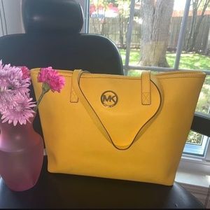 Canary Yellow Michael Kors Tote